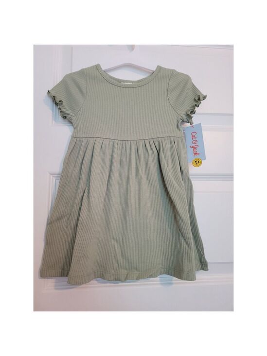 Cat & Jack Other - Girls Cat & Jack Dress Size 2T Green Light Olive NWT